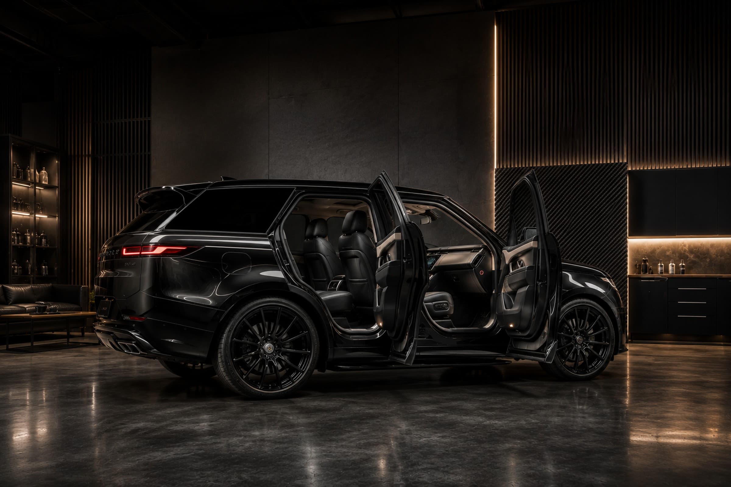 Range Rover Sport — Detailing wnętrza, Montis Warszawa